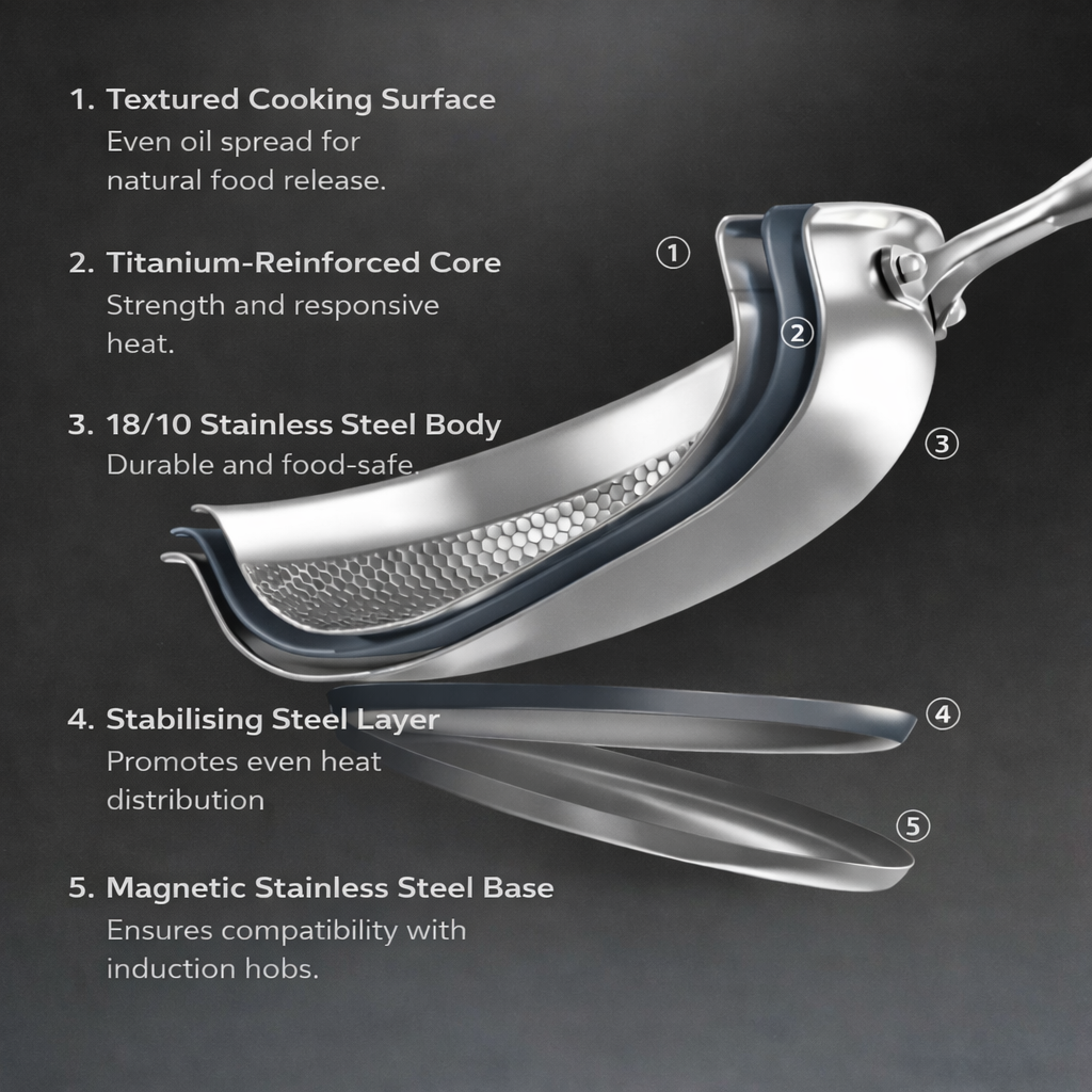 White background pan