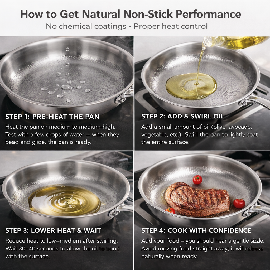 Non-stick guidance image